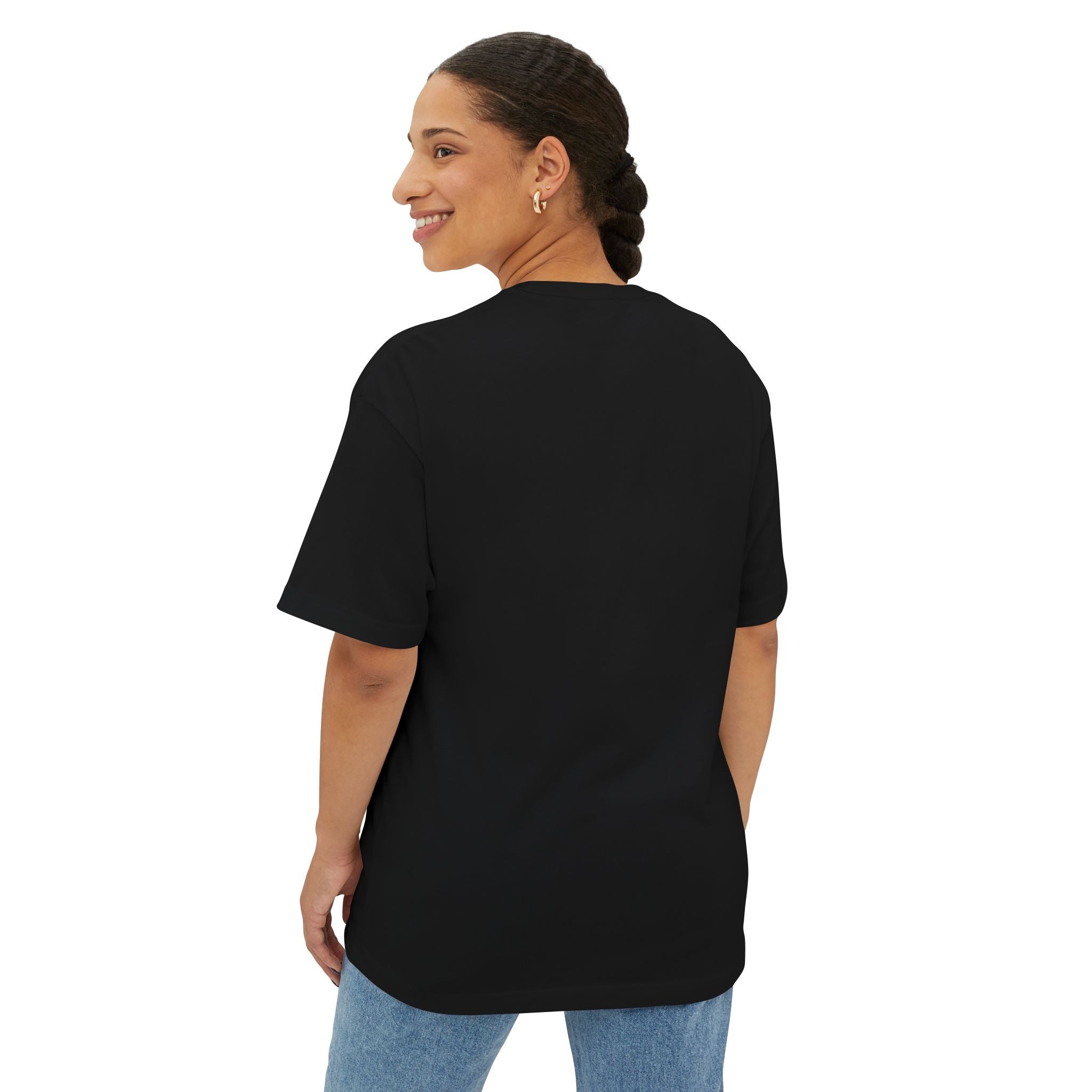 Street Influence Oversized Tee - Unisex Boxy Style, Casual Streetwear