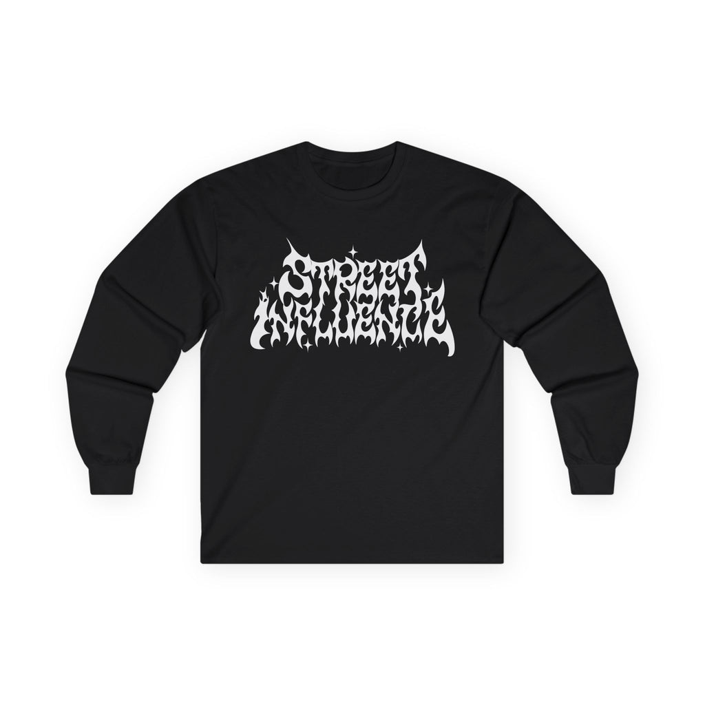 Street Influence Long Sleeve Tee, Casual Fashion, Gift for Trendsetters, Streetwear Style, Everyday Comfort