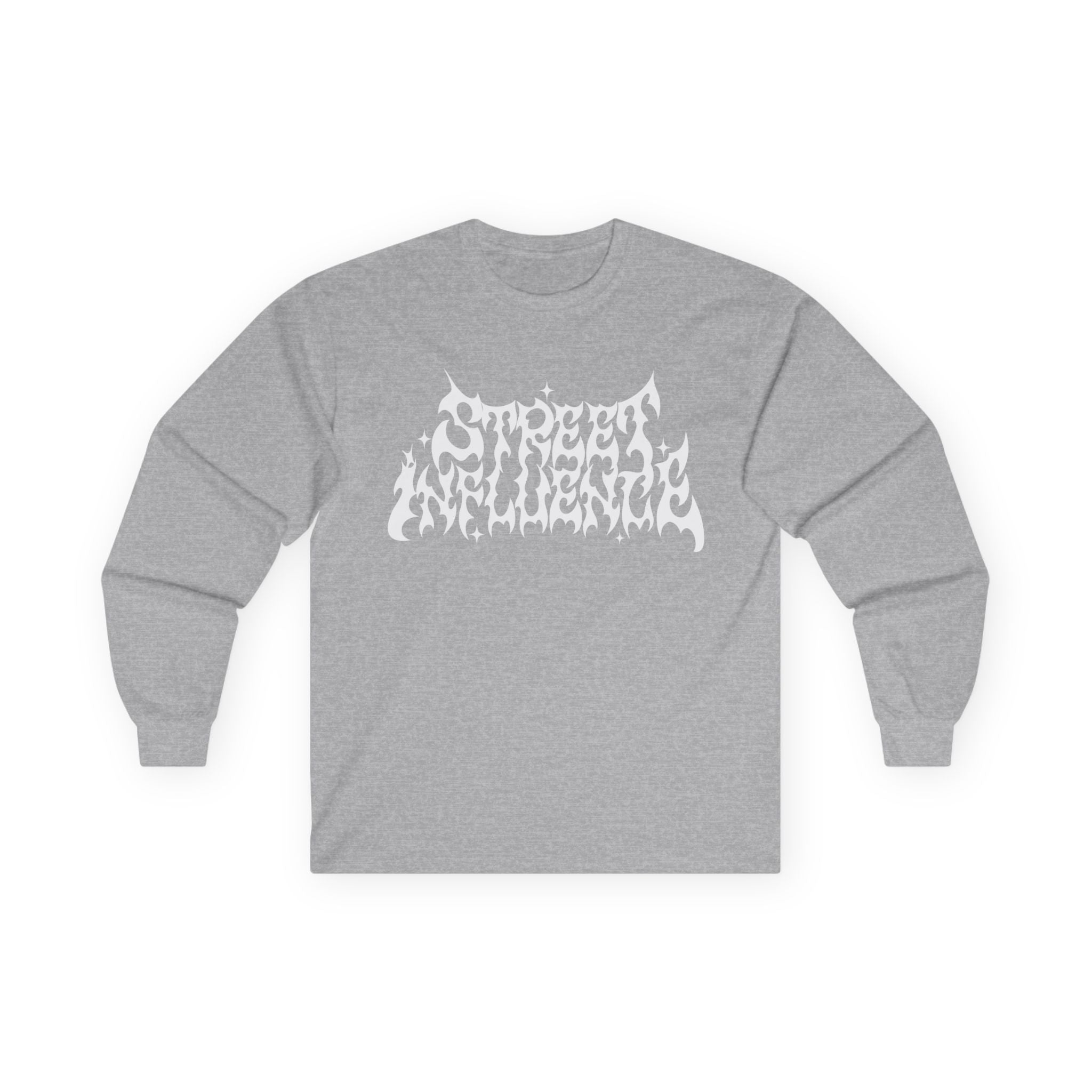 Street Influence Long Sleeve Tee, Casual Fashion, Gift for Trendsetters, Streetwear Style, Everyday Comfort