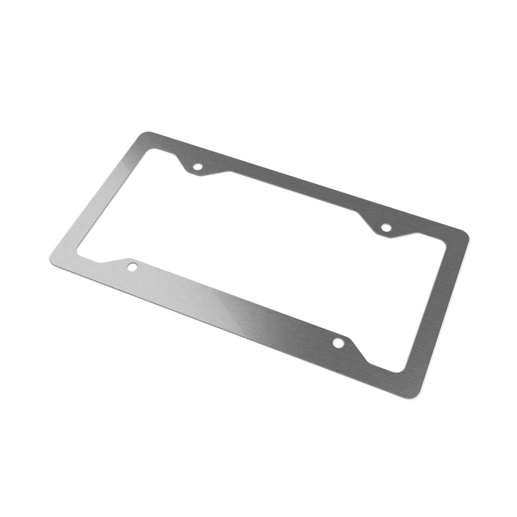 Stylish Metal License Plate Frame - Customizable Car Accessory