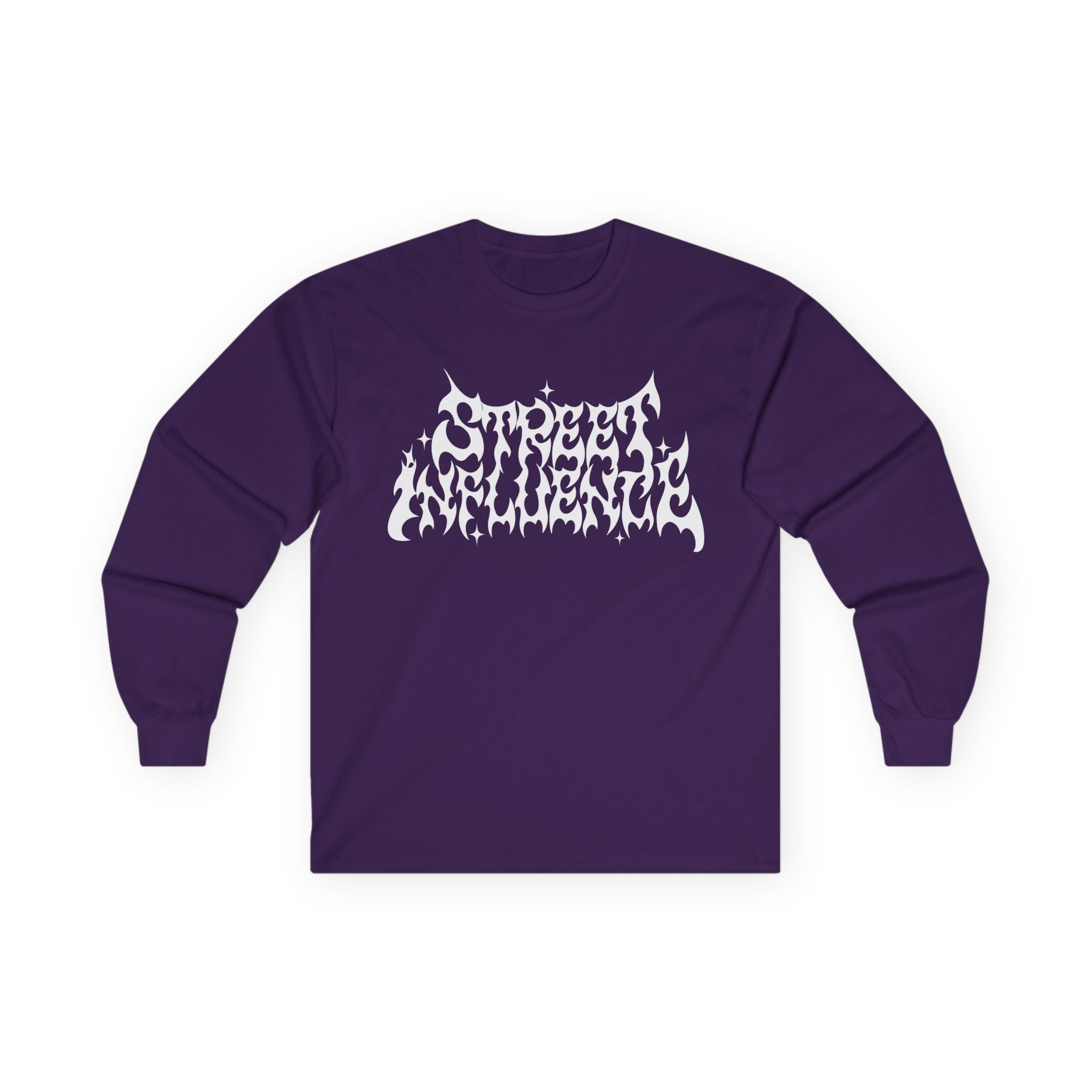 Street Influence Long Sleeve Tee, Casual Fashion, Gift for Trendsetters, Streetwear Style, Everyday Comfort