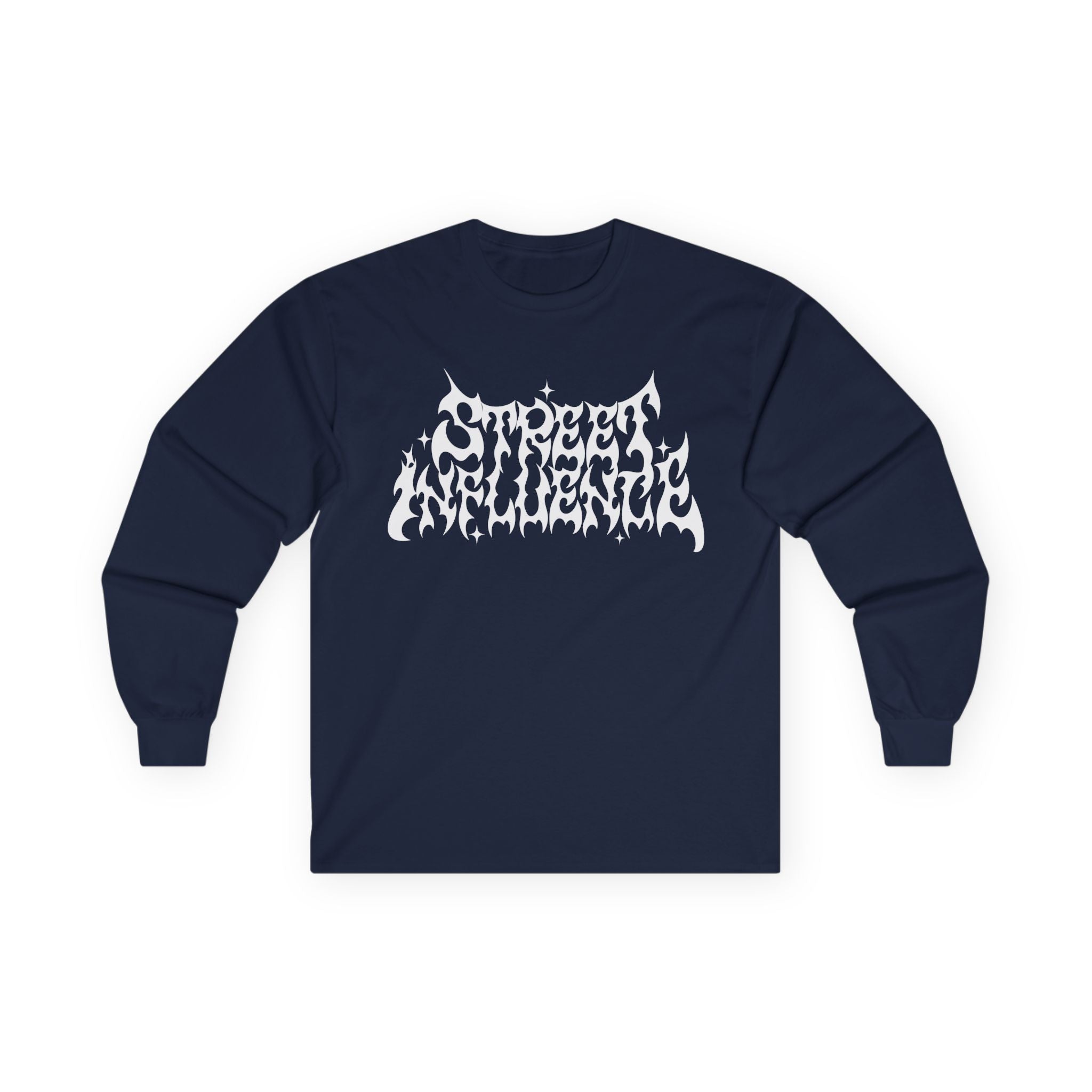 Street Influence Long Sleeve Tee, Casual Fashion, Gift for Trendsetters, Streetwear Style, Everyday Comfort